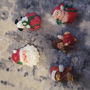 Old Christmas pins